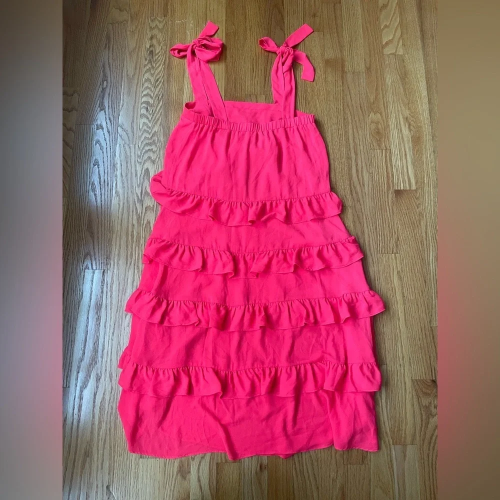 KRISA Barbie Pink Tiered Ruffle Dress - Picture 6 of 9